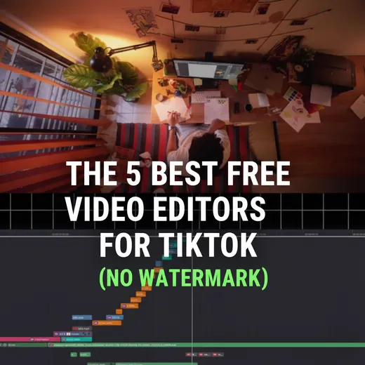 Die 5 besten kostenlosen Video-Editoren für TikTok (ohne Wasserzeichen)