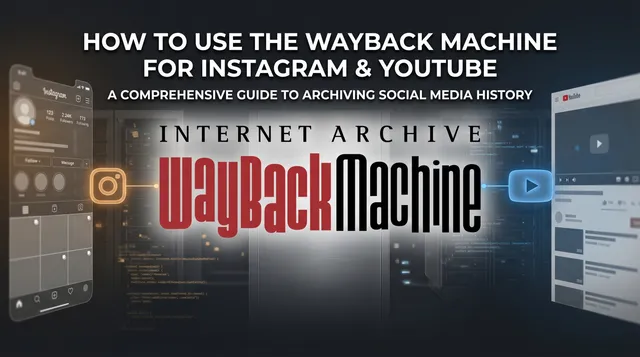 How to Use the Wayback Machine to Find Deleted YouTube Videos & Instagram Posts