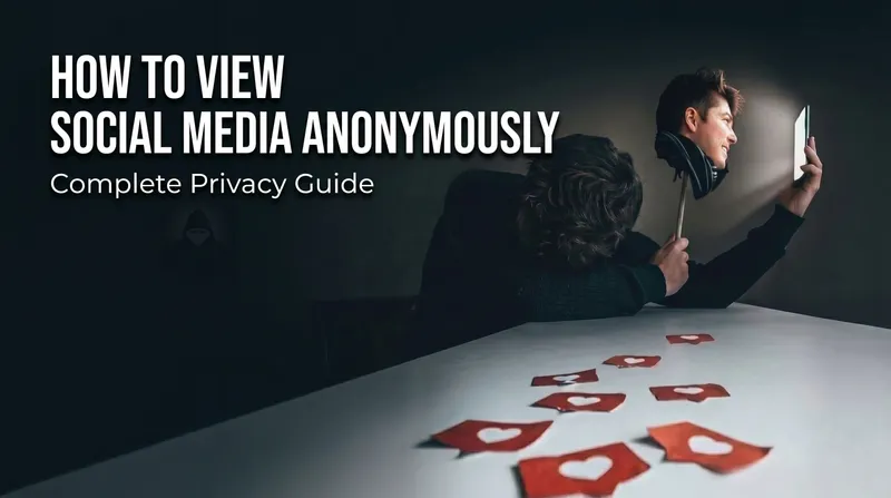 How to View Social Media Anonymously: Complete Privacy Guide