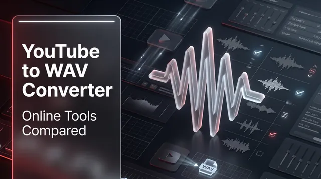 YouTube to WAV Converter: Online Tools Compared